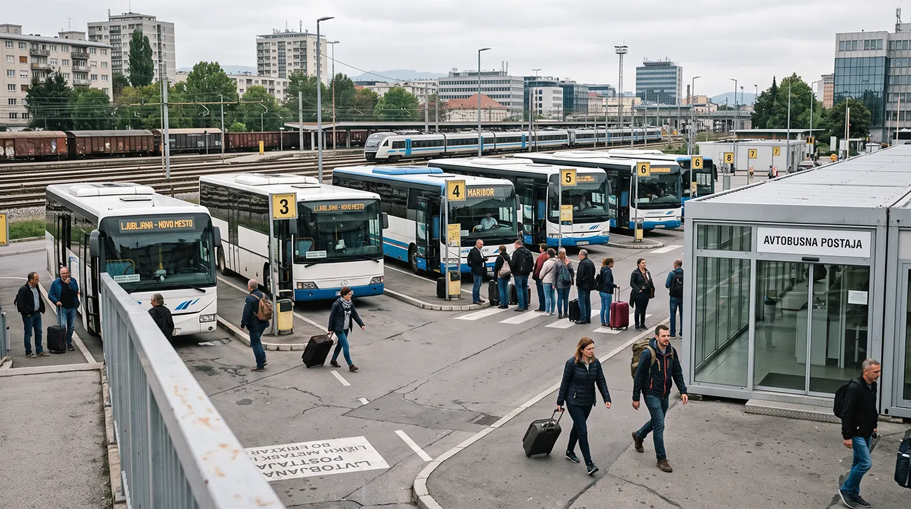 Avtobusna postaja Ljubljana se 24. avgusta seli