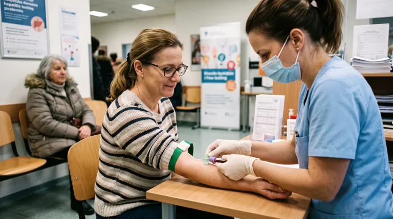 Brezplačno testiranje na hepatitis B in C v Ljubljani