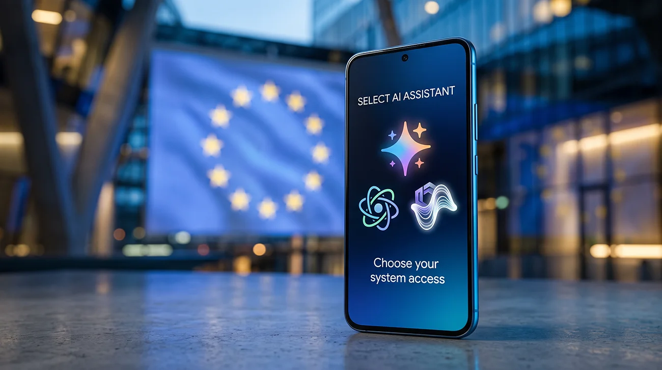 EU odpira android AI pomocnikom