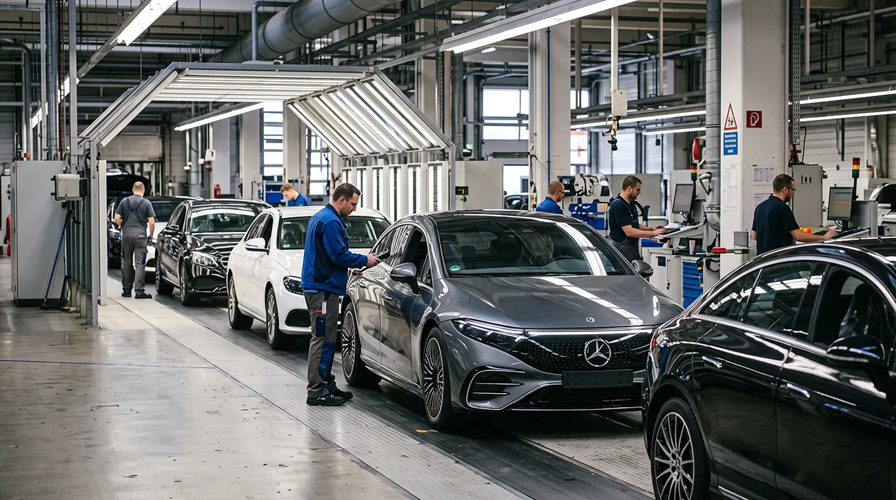 Mercedes ob nižji prodaji povečal četrtletni dobiček