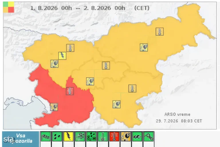 Od četrtka velika požarna ogroženost po vsej Sloveniji
