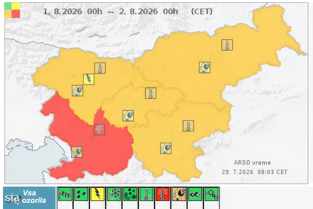 Od 30. julija bo po Sloveniji razglašena velika požarna ogroženost, v osmih občinah pa zelo velika. Kurjenje v naravi bo prepovedano.