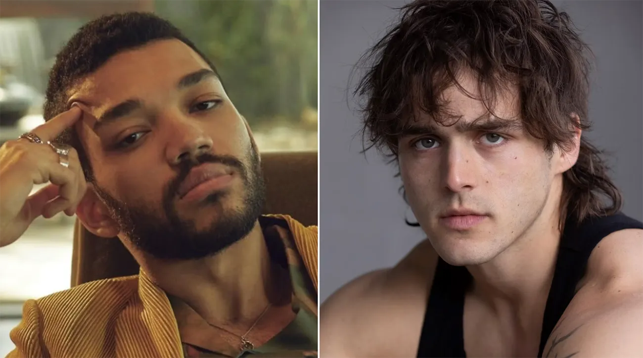 Heated Rivalry 2 Justice Smith in Charlie Gillespie