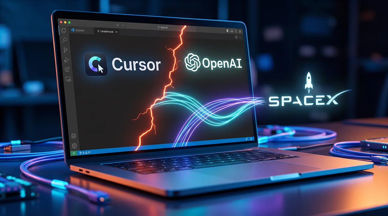 OpenAI prekinja dobavo modelov za Cursor po prevzemu SpaceX