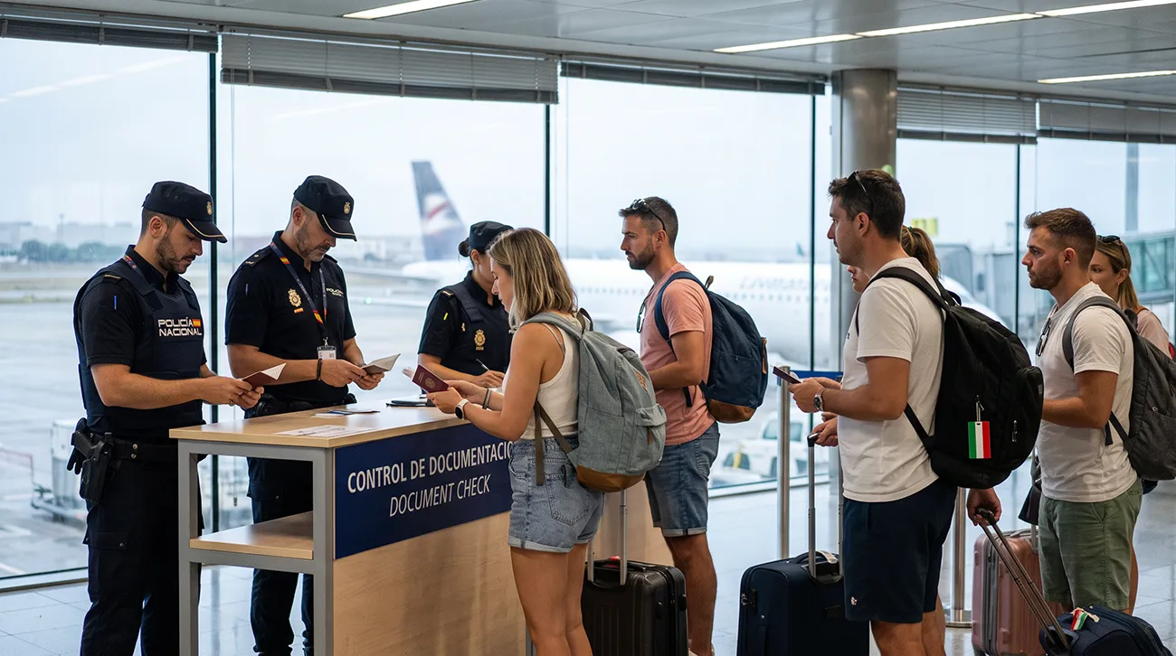 Španija uvedla mejni nadzor za prihode iz Italije
