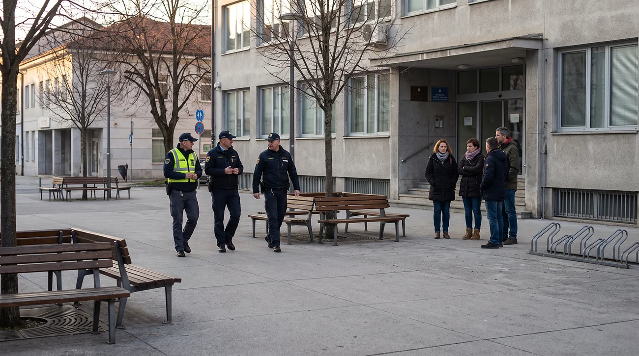 Napetosti v središču Nove Gorice