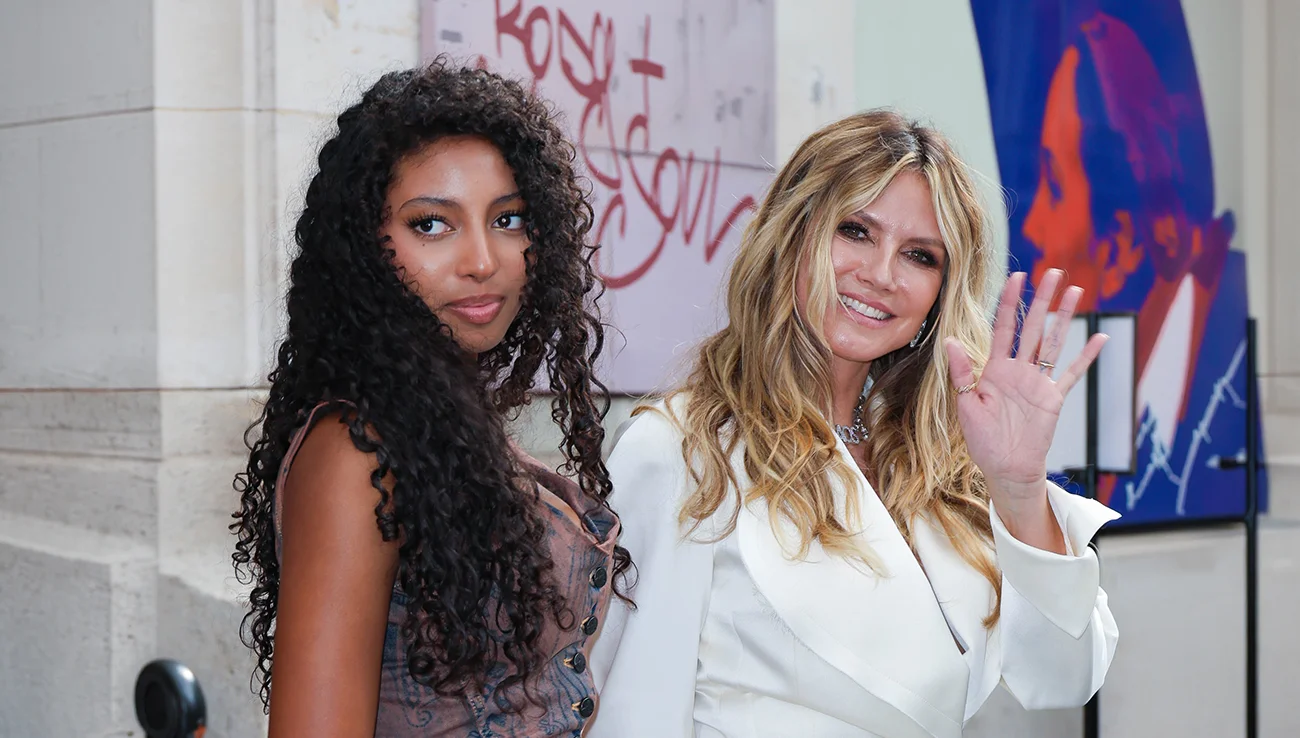 Heidi Klum s hčerjo Lou Sulola Samuel