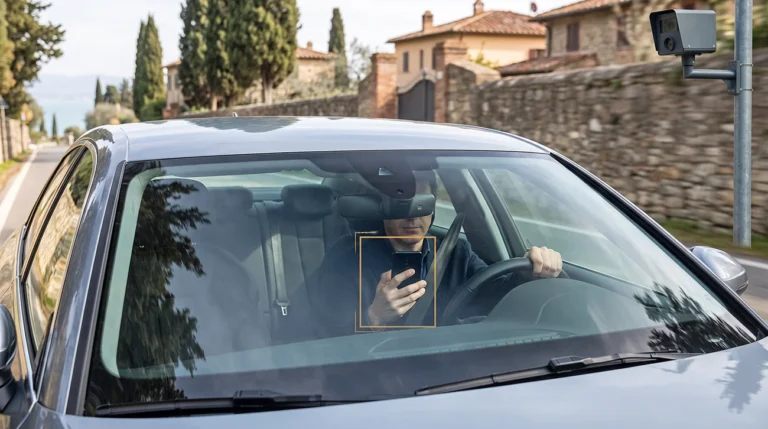 Novi radarji v Italiji – telefon v roki vas lahko drago stane